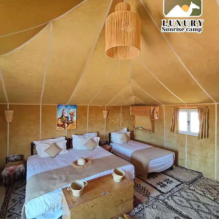 Luxury Sunrise Camp Hotel Merzouga Exterior photo
