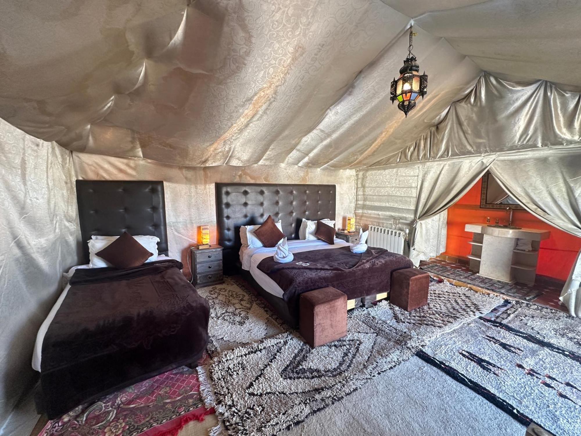 Luxury Sunrise Camp Luxury tent Merzouga